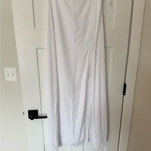 Lulu's White Maxi Skirt